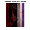 ORIENT REFRIGERATOR DIAMOND 500 PLANET BROWN