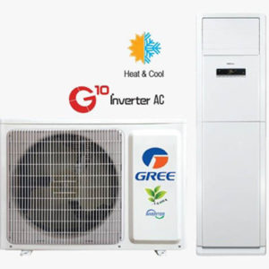 Gree AC FLOOR STANDING UNIT INVERTER (HEAT AND COOL) GS-48FWITH